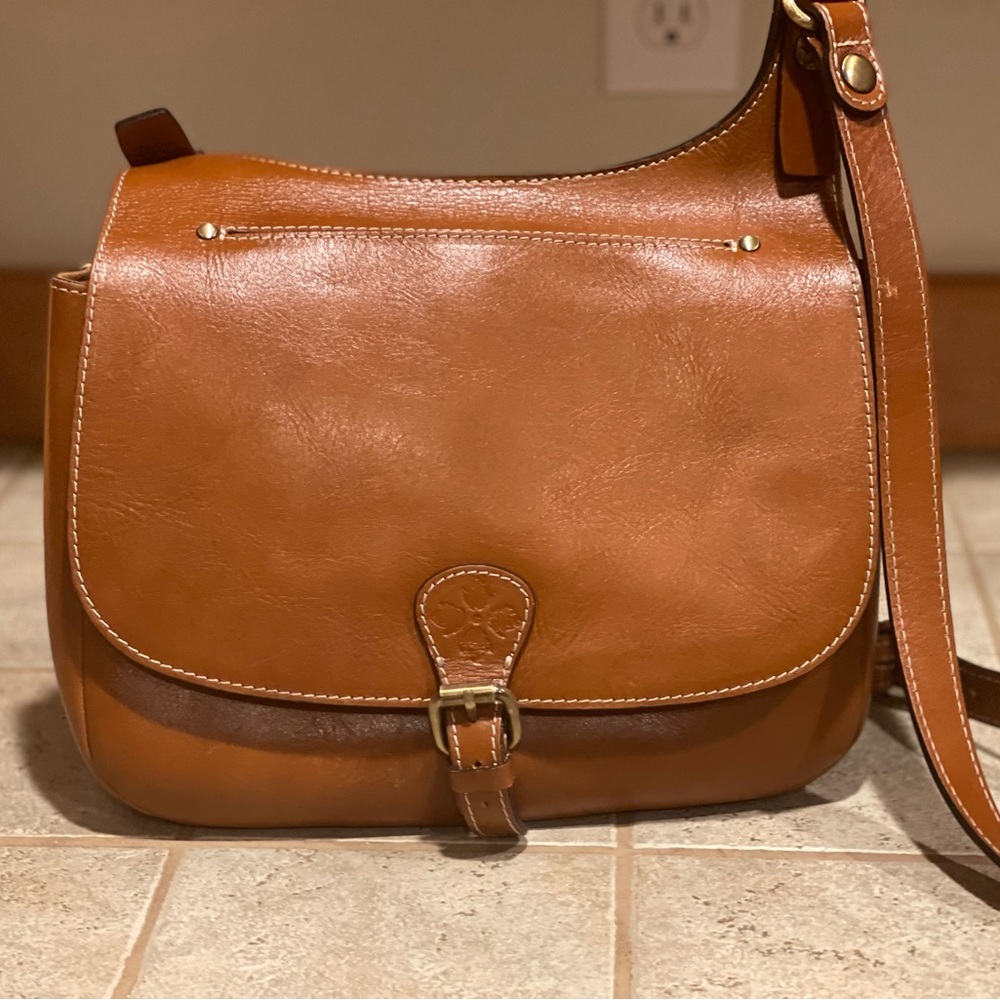 Patricia Nash Heritage Collection London Saddle Bag